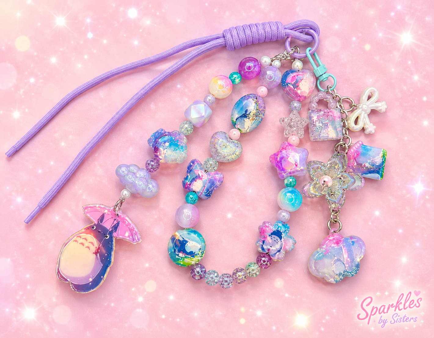 đ§ď¸đ¸ Pastel Totoro Purse Chain â¨
$32