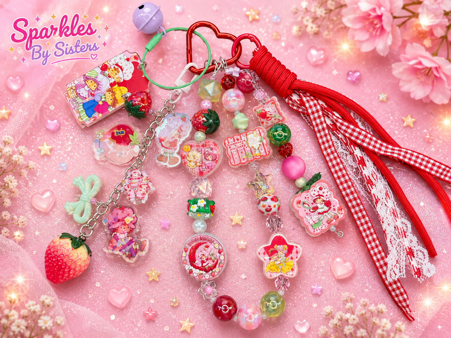 π Strawberry Shortcake Purse Charm | Bead of the Week