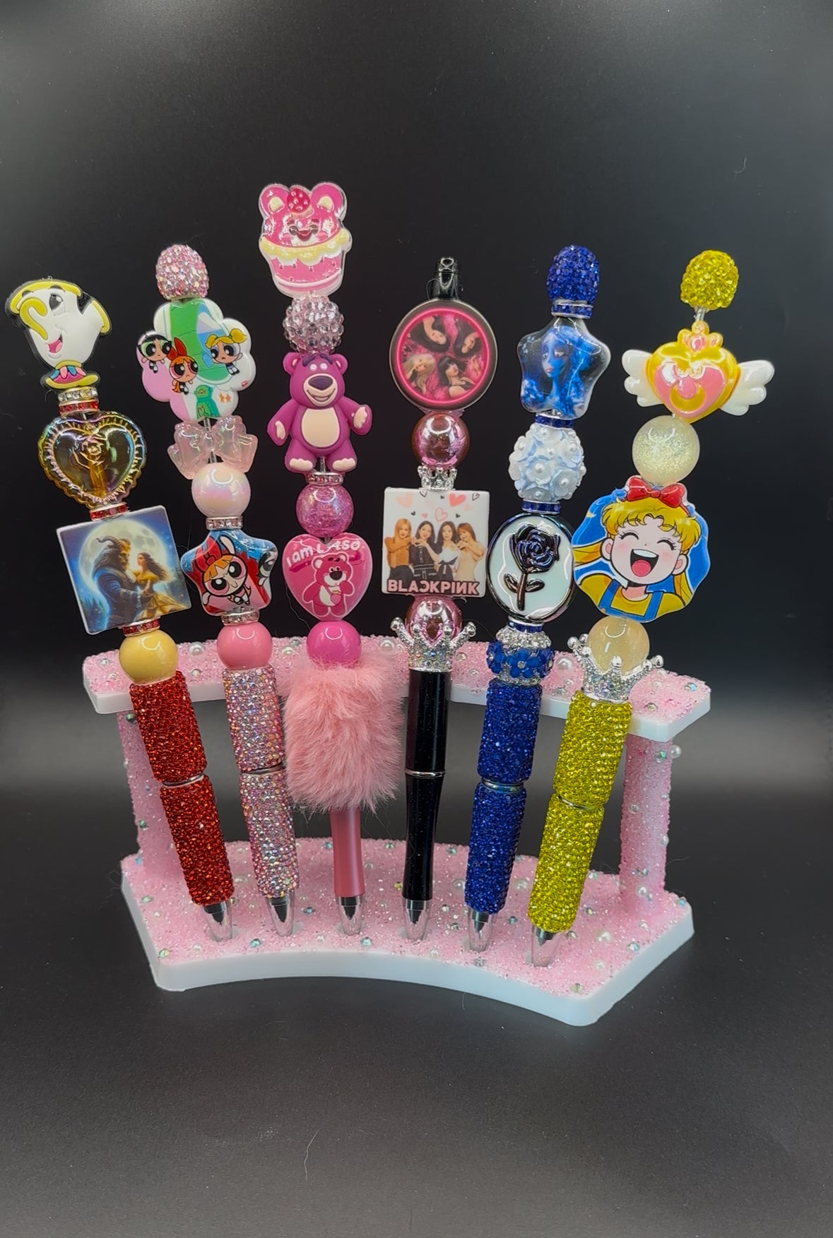 ✨ Sparkle Character Crystal Pens – Refillable (Choose Style)