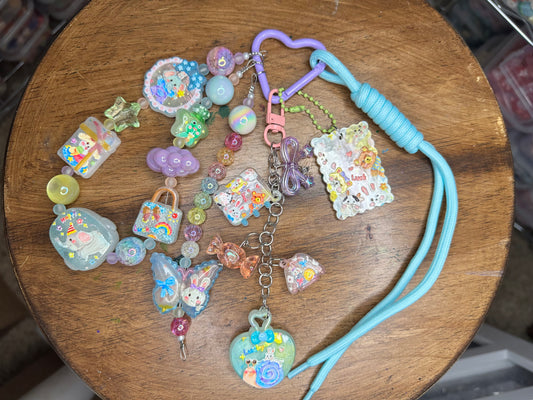 Pastel Kawaii Cottagecore Charm Keychain ✨🦋

$26