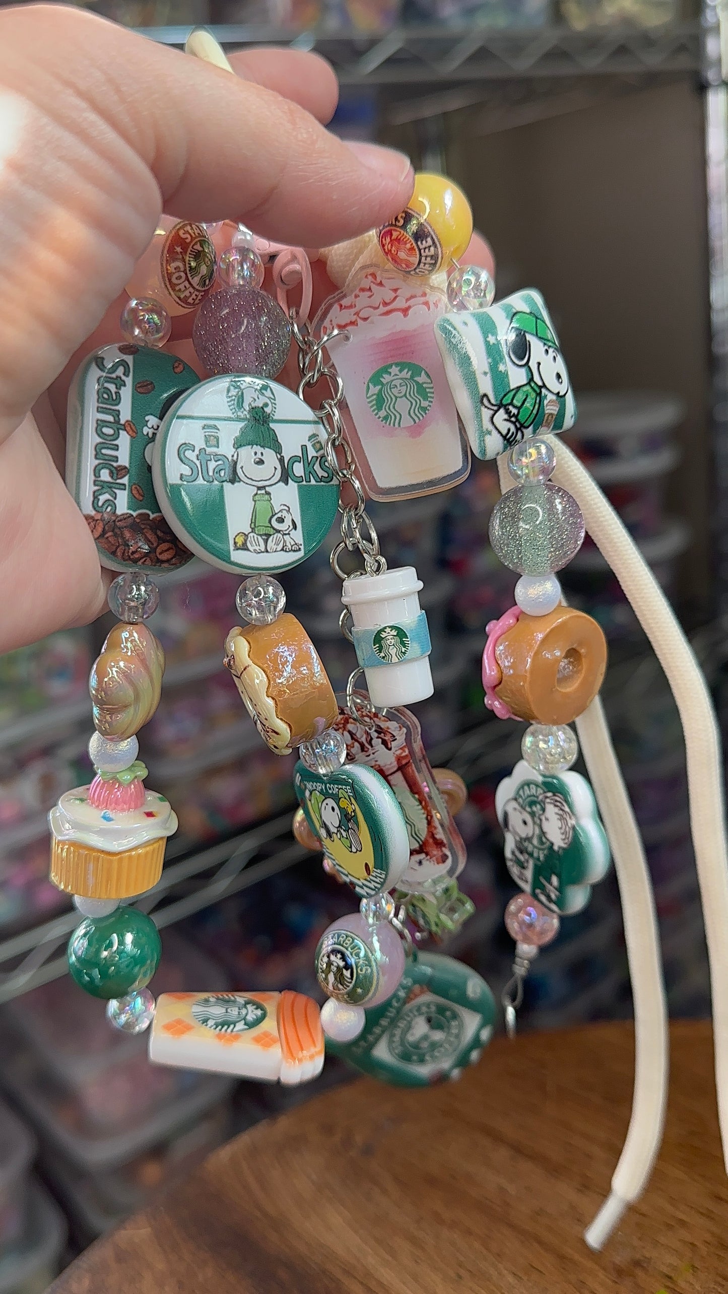 ☕️ Snoopy x Starbucks–inspired keychain ☕️ $28