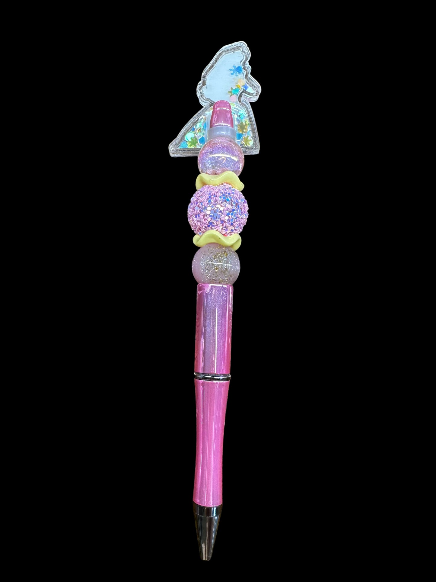 Once Upon a Dream Aurora Shaker Sparkle Pen ✨💗🏰