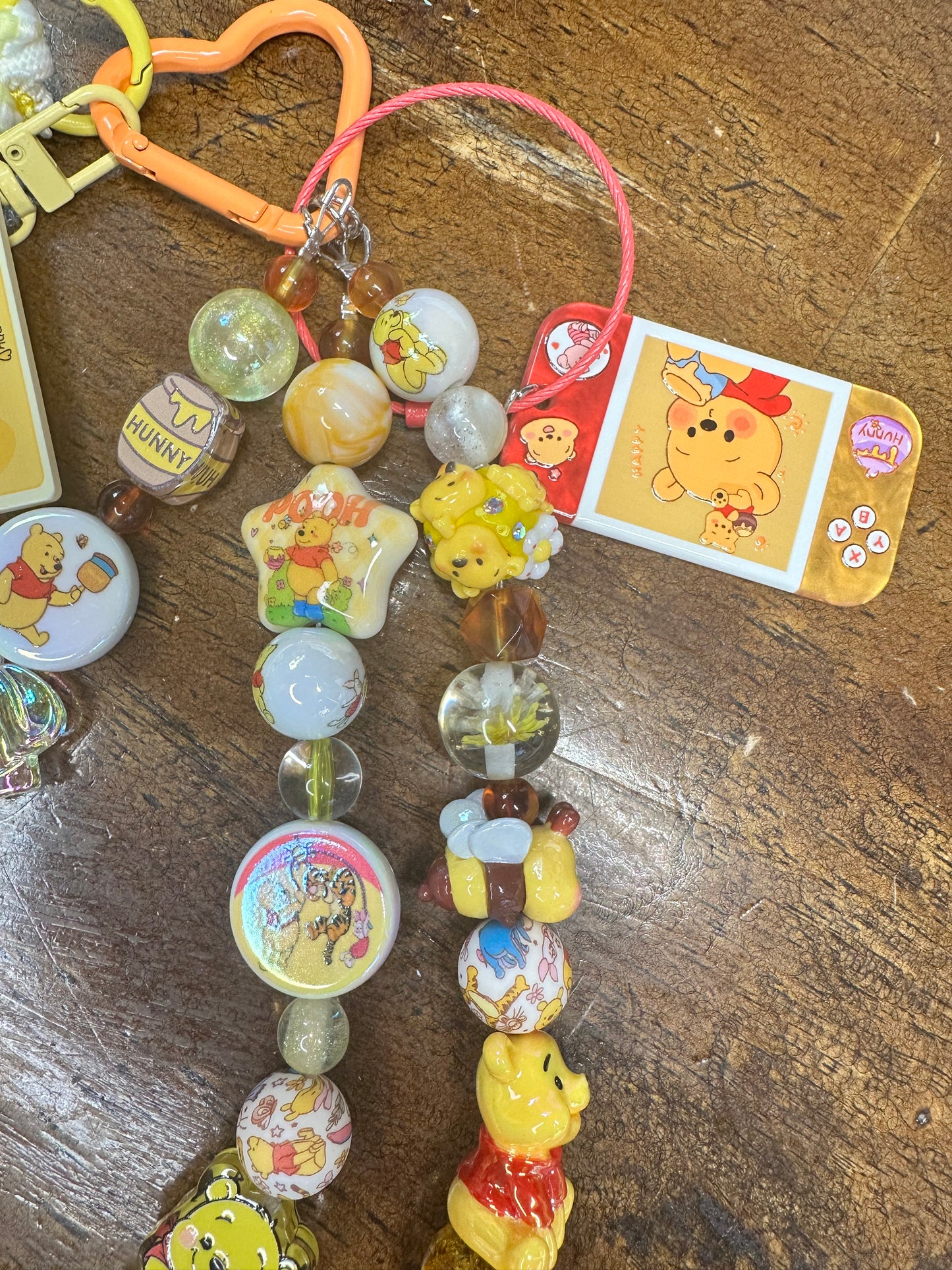 Winnie the Pooh Honey Kawaii Charm Strap – Handmade Beaded Bag & Phone Charm
$36