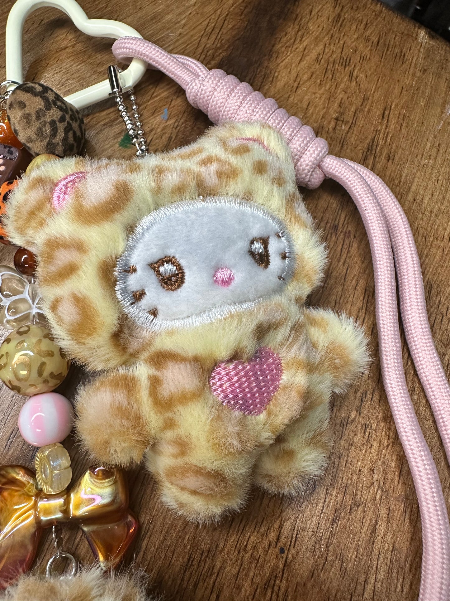 Leopard Luxe Hello Kitty Charm Set $24
