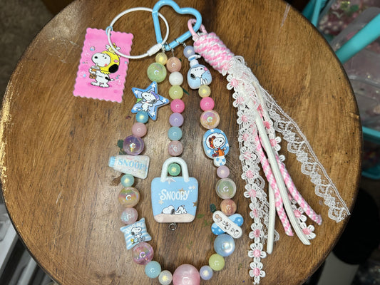 🐶💙 Snoopy Dreamy Pastel Keychain $26