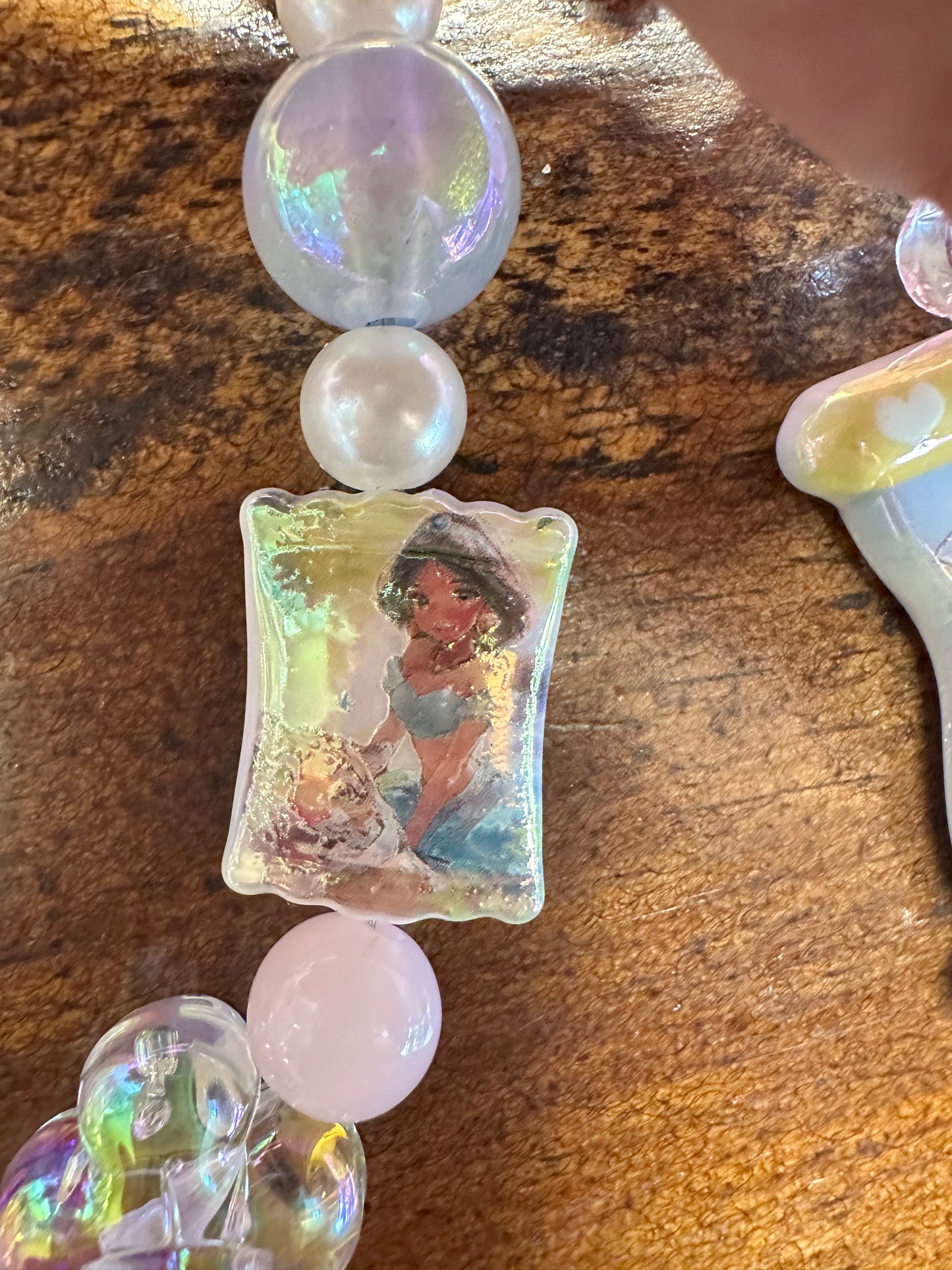 ✨ Pearl Princess Fantasy Layered Keychain/ Purse Charm $34