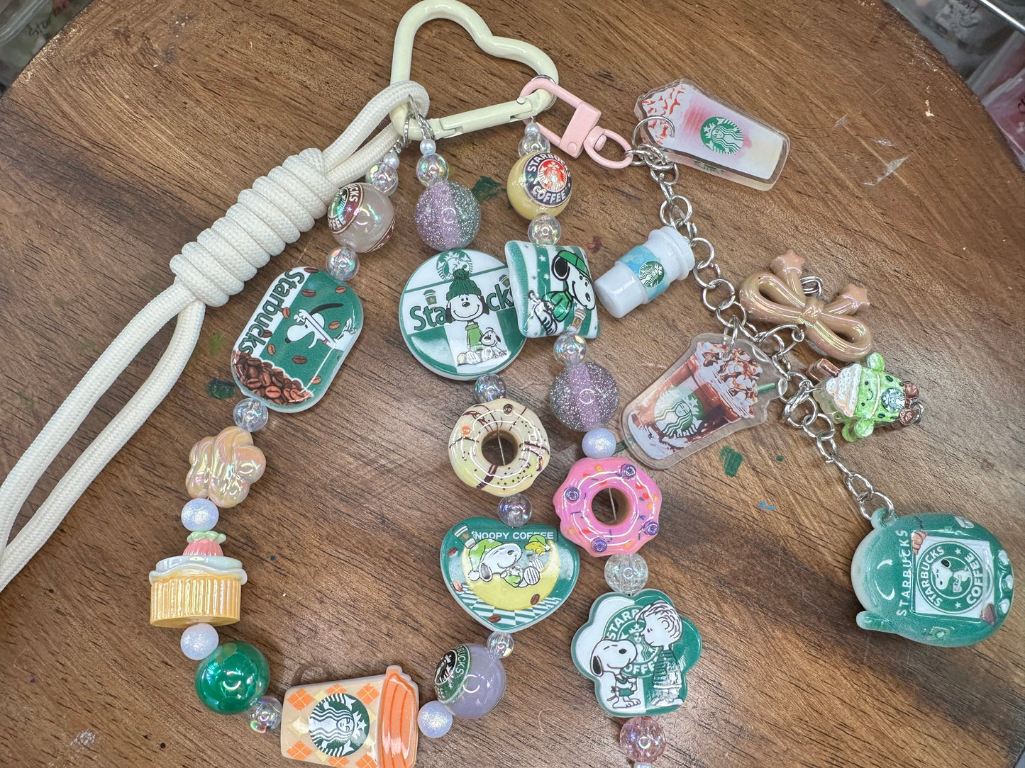 ☕️ Snoopy x Starbucks–inspired keychain ☕️ $28