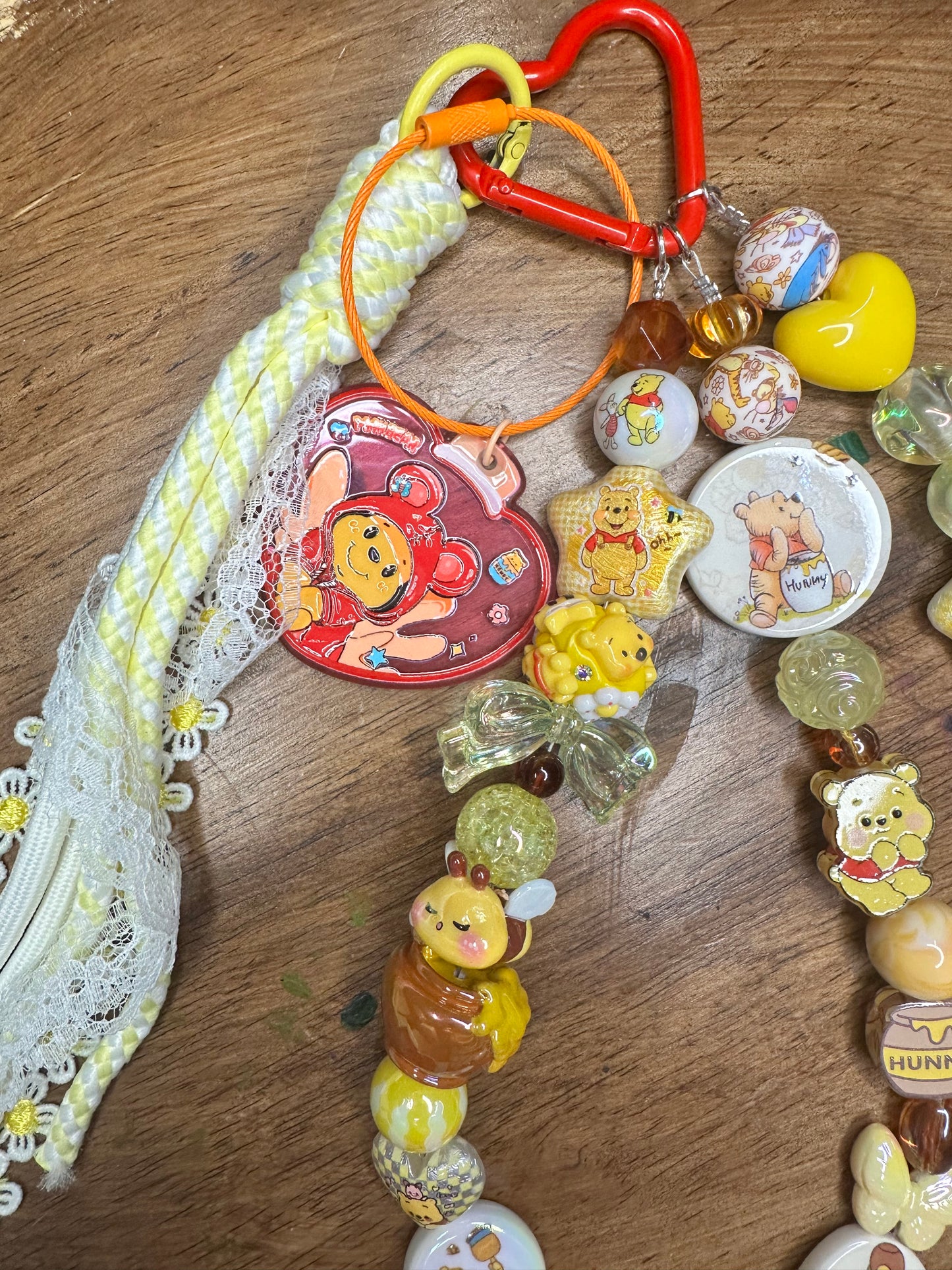Winnie the Pooh Honey Keychain 🍯🐝 $28