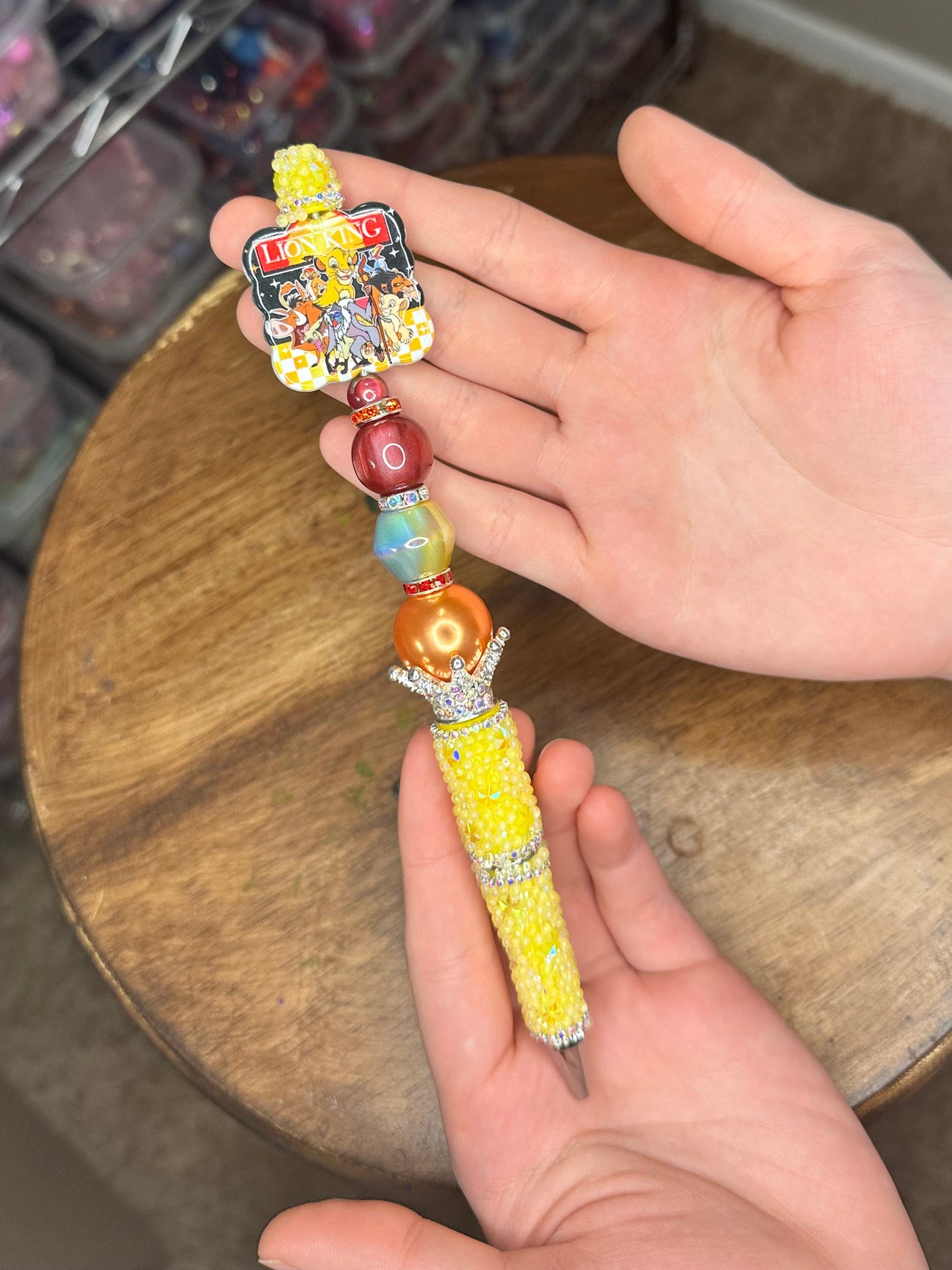 🦁👑 Lion King Royal Sunset Glam Pen 👑🌅 $16