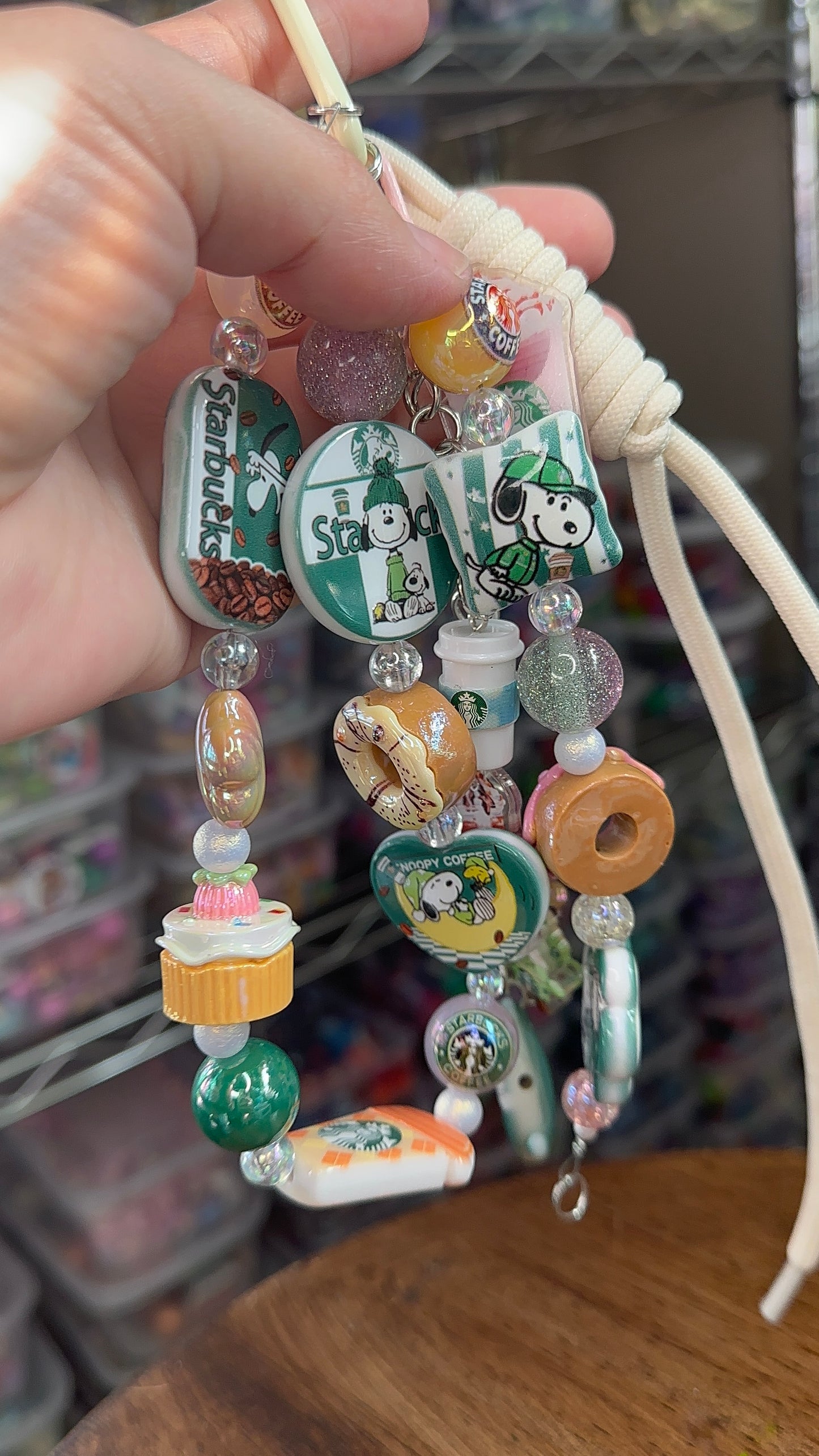 ☕️ Snoopy x Starbucks–inspired keychain ☕️ $28