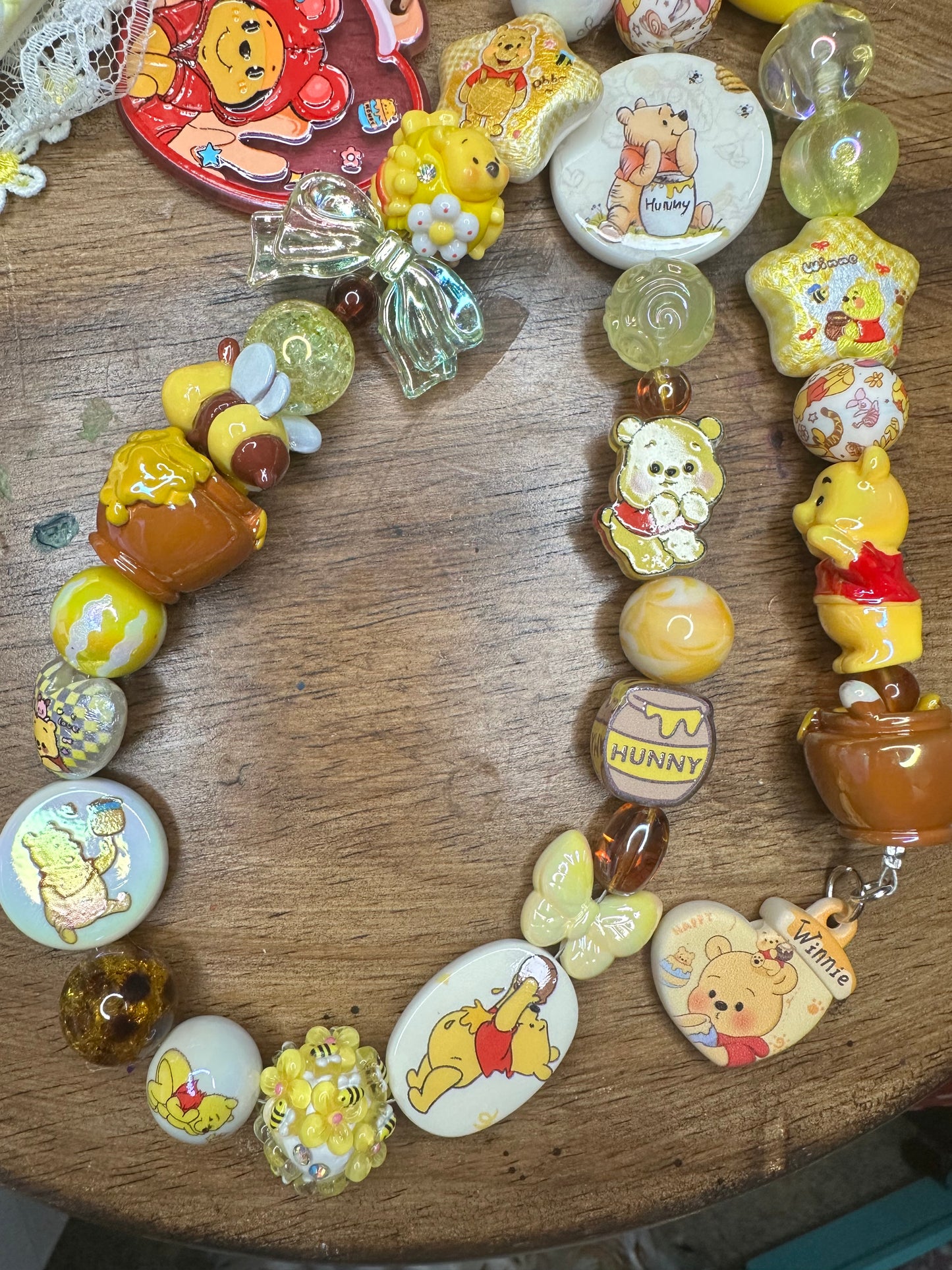 Winnie the Pooh Honey Keychain 🍯🐝 $28