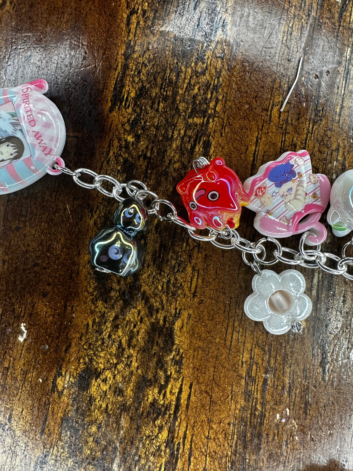 Studio Ghibli Inspired Charm/Bag Charm Set – Totoro, Spirited Away, Kiki, Howls Castle, Monoke Handmade $36