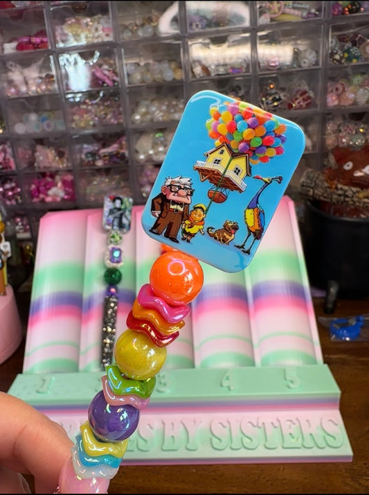 Balloon House Inspired Beaded Rhinestone Pen $16