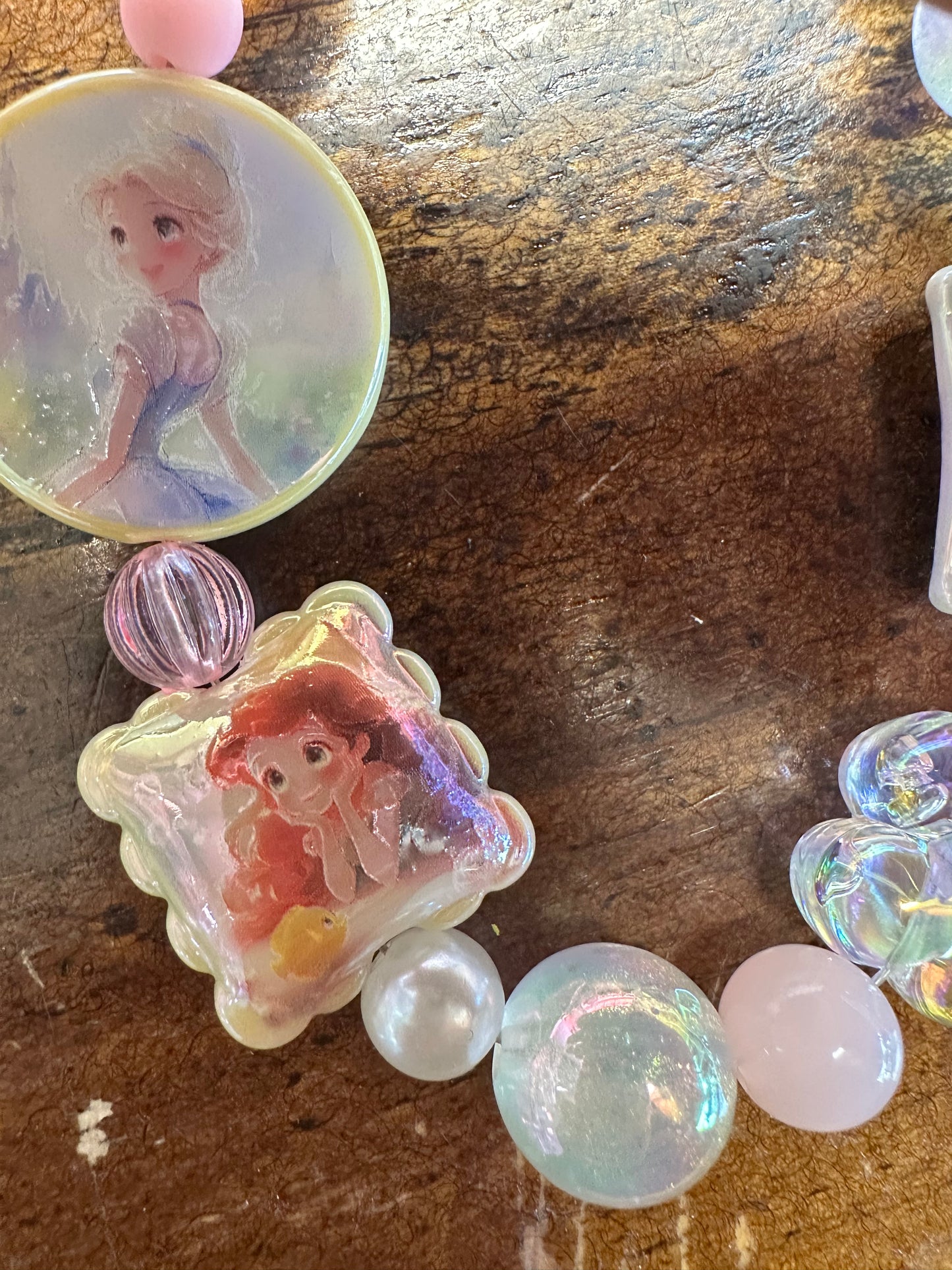 ✨ Pearl Princess Fantasy Layered Keychain/ Purse Charm $34