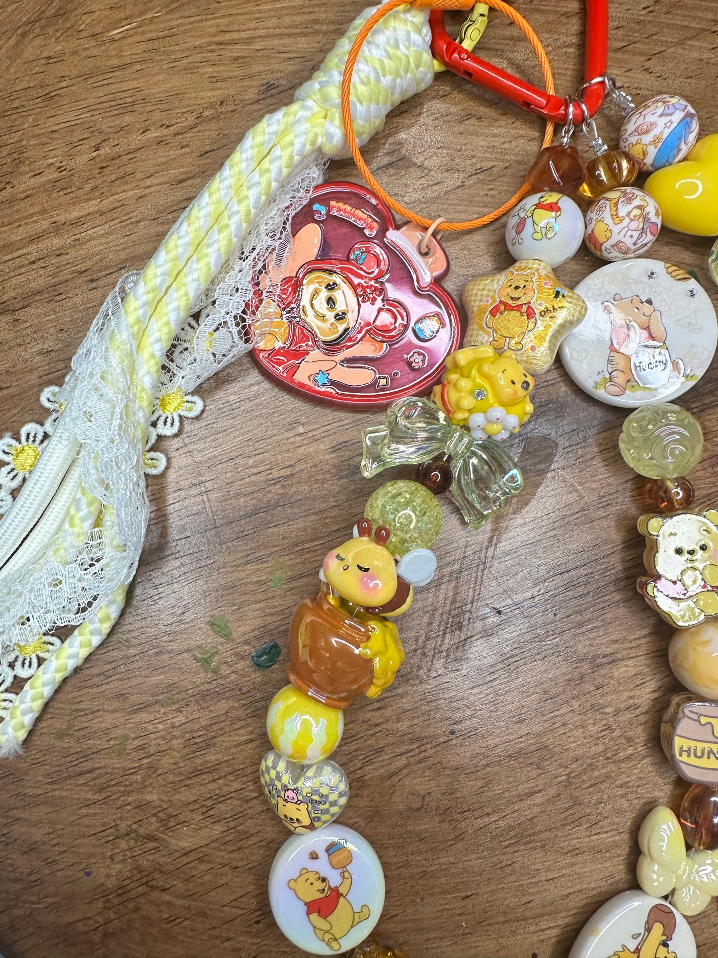 Winnie the Pooh Honey Keychain 🍯🐝 $28