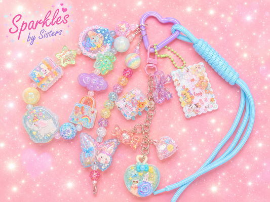 Pastel Kawaii Cottagecore Charm Keychain ✨🦋

$30