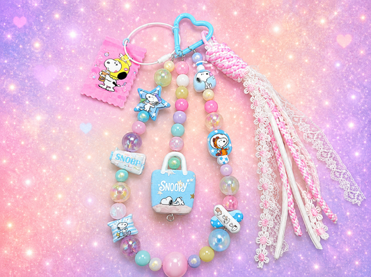 🐶💙 Snoopy Dreamy Pastel Keychain $26