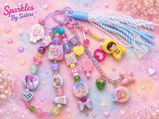 Custom Pop Mart Nanci Purse Charm | Luxury Handmade Bag Charm