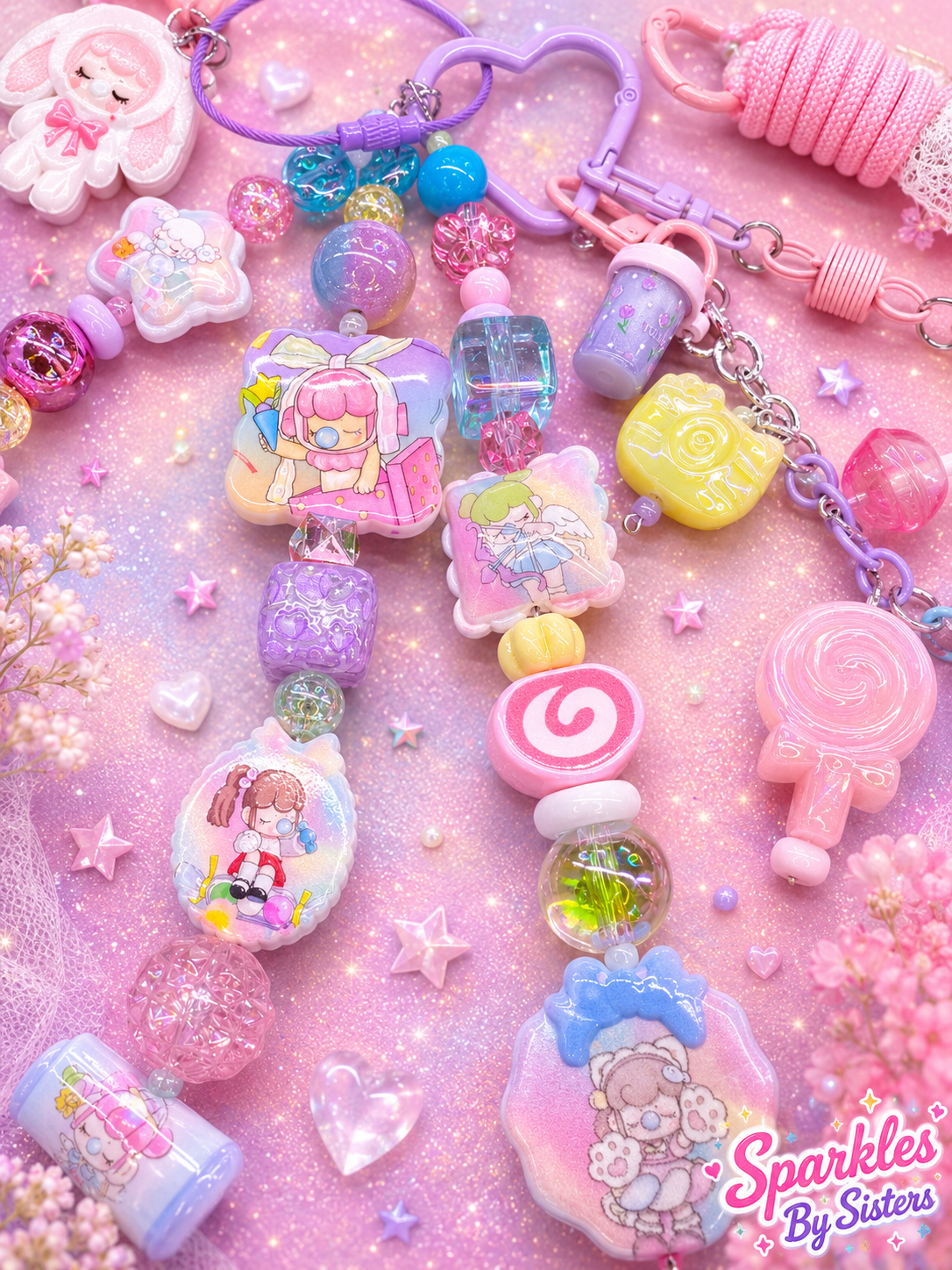 Custom Pop Mart Nanci Purse Charm | Luxury Handmade Bag Charm