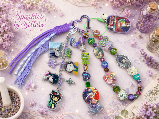 The Apothecary Diaries-Inspired Custom Deluxe Purse Charm | Made-to-Order Preorder