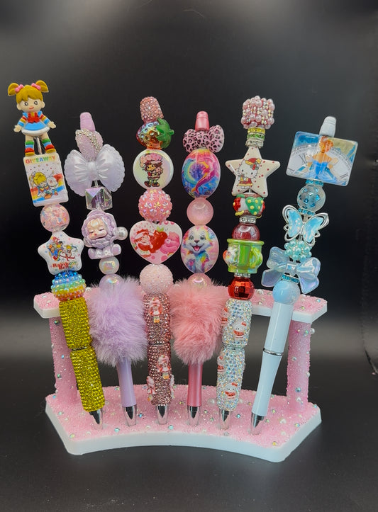 ✨ Limited Edition Character & Holiday Crystal Pens – Refillable (1 Pen)