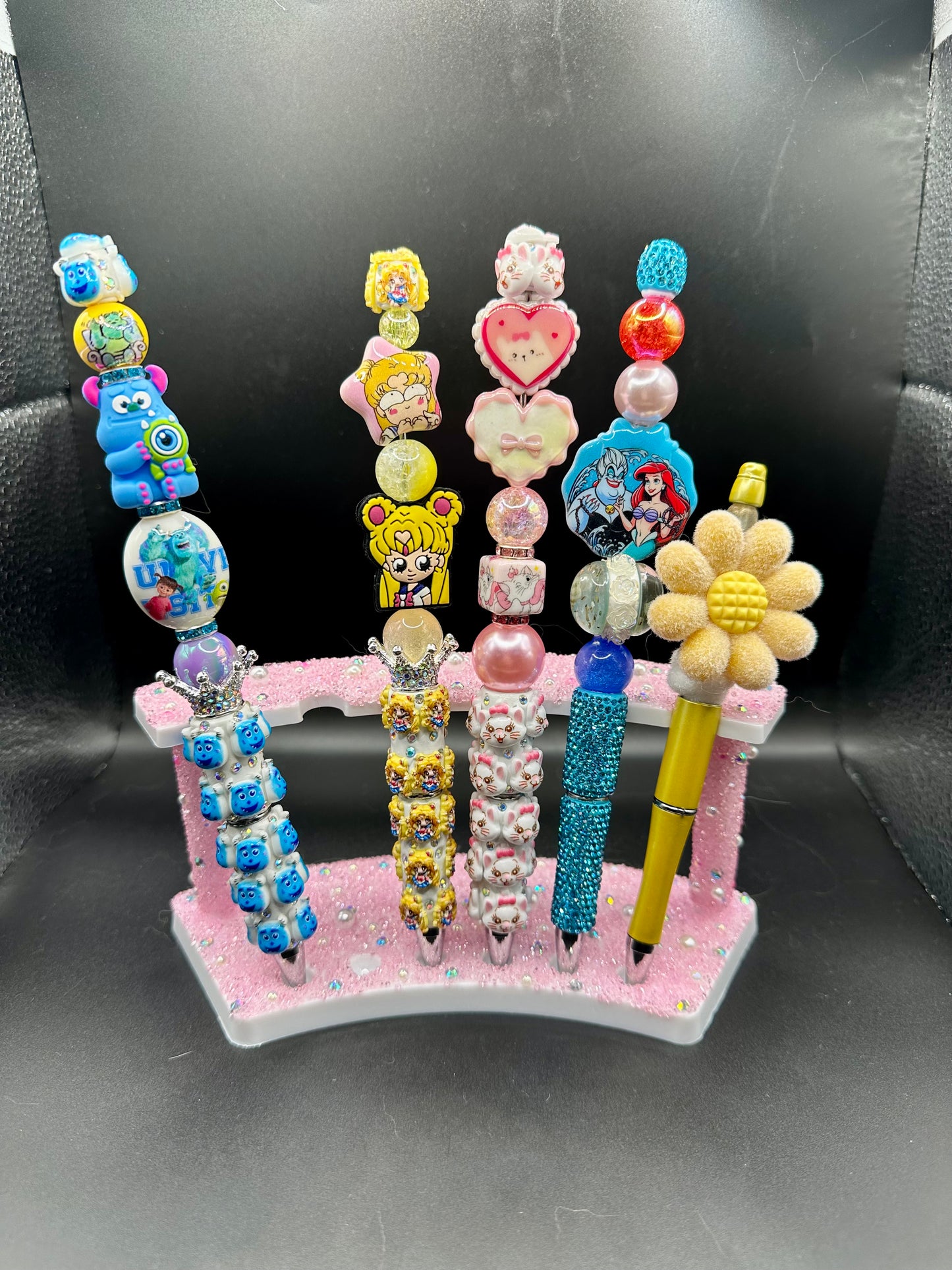 ✨ One-of-a-Kind Beaded Pens | Handmade by Sparkles by Sisters ✨ (Choose Your Design – Left to Right)